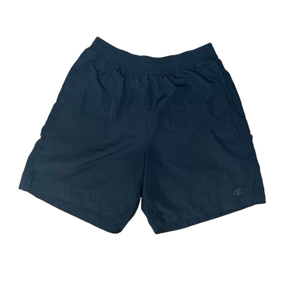 Champion Authentic Athleticwear Athletic Shorts Black Drawstring Size Medium M - Picture 1 of 12